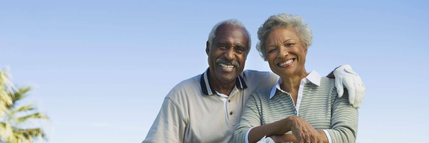 couple with snap on dentures in royal palm beach